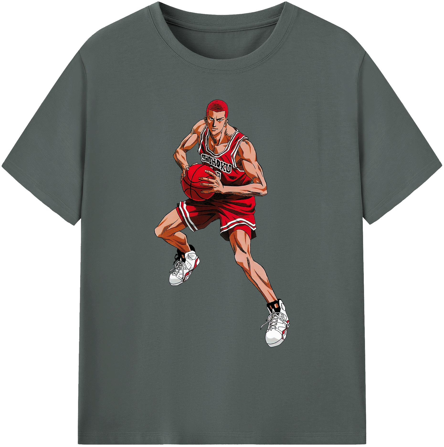 （画像用） SLAM DUNK／スラムダンク 綿100％ メンズ半袖Tシャツ｜肌触りやわらか＆通気性